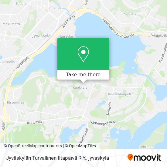 Jyväskylän Turvallinen Iltapäivä R.Y. map