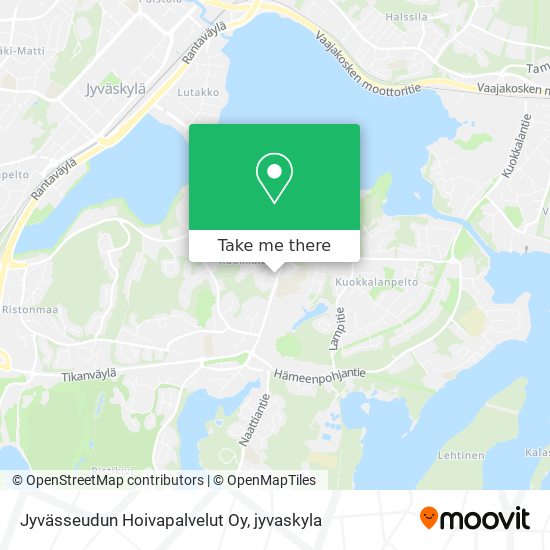 Jyvässeudun Hoivapalvelut Oy map