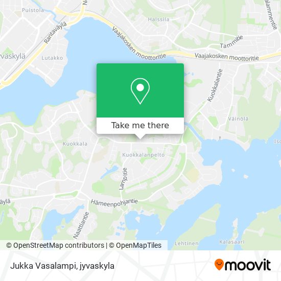 Jukka Vasalampi map