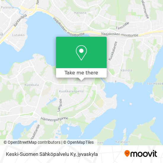 Keski-Suomen Sähköpalvelu Ky map