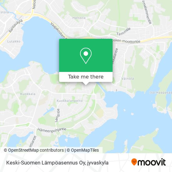 Keski-Suomen Lämpöasennus Oy map