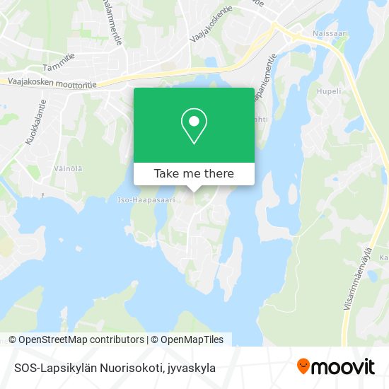 SOS-Lapsikylän Nuorisokoti map