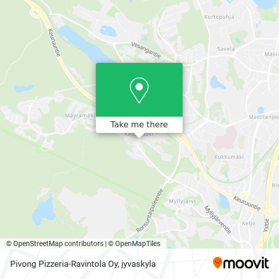Pivong Pizzeria-Ravintola Oy map
