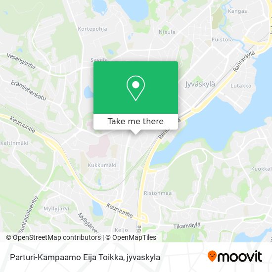 Parturi-Kampaamo Eija Toikka map