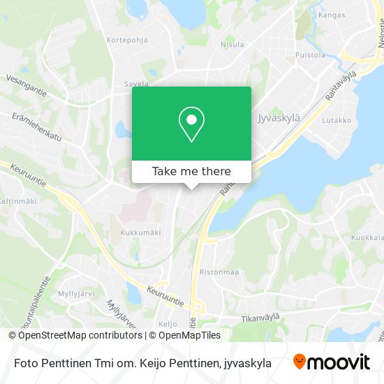 Foto Penttinen Tmi om. Keijo Penttinen map