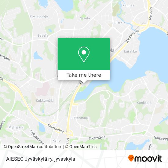 AIESEC Jyväskylä ry map