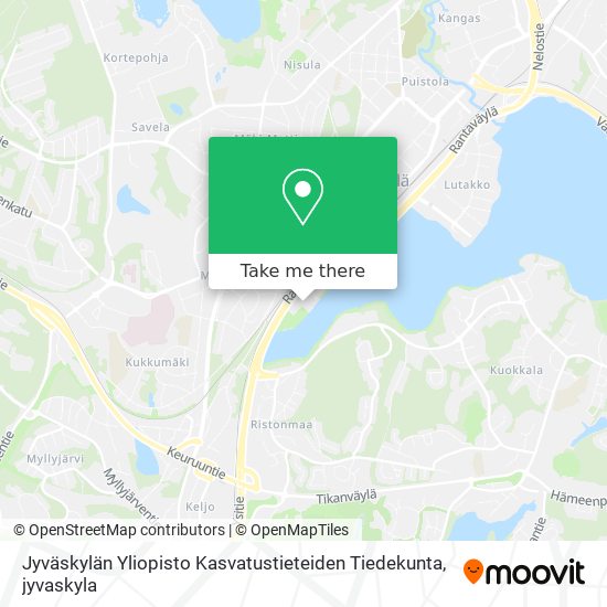 Jyväskylän Yliopisto Kasvatustieteiden Tiedekunta map