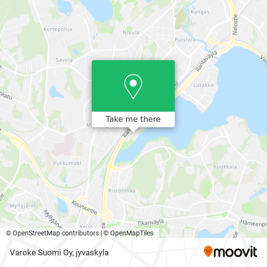 Varoke Suomi Oy map