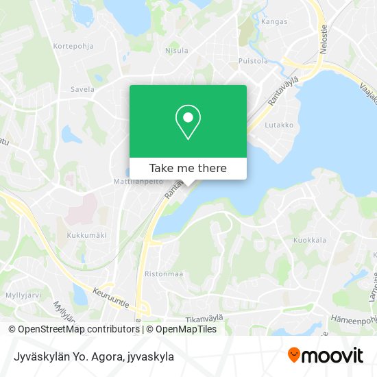 Jyväskylän Yo. Agora map