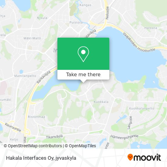 Hakala Interfaces Oy map