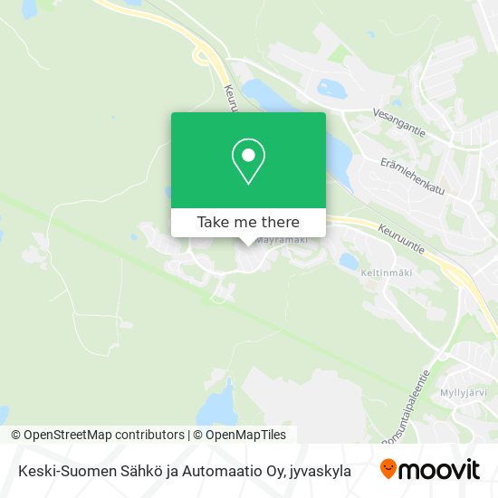 Keski-Suomen Sähkö ja Automaatio Oy map