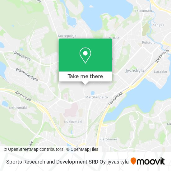 Sports Research and Development SRD Oy map