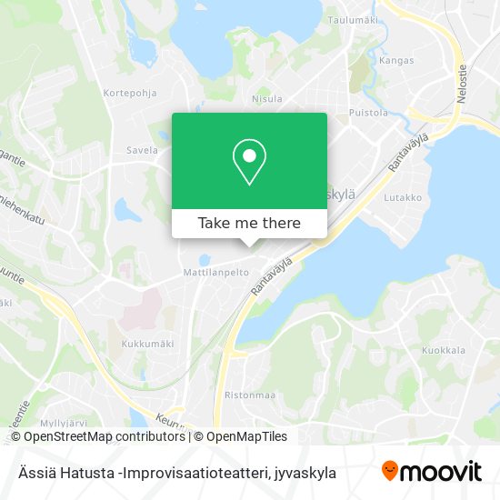 Ässiä Hatusta -Improvisaatioteatteri map