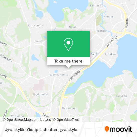 Jyväskylän Ylioppilasteatteri map