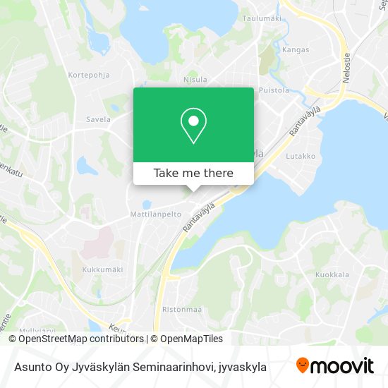 Asunto Oy Jyväskylän Seminaarinhovi map