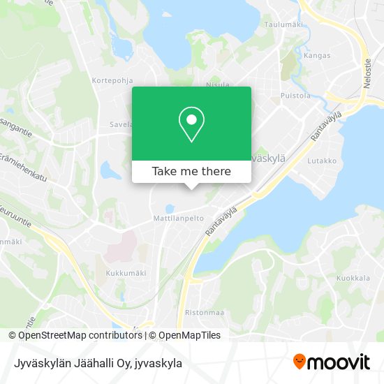 Jyväskylän Jäähalli Oy map