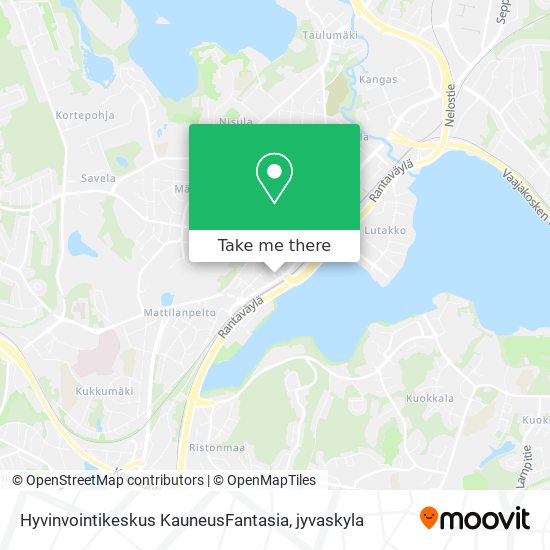 Hyvinvointikeskus KauneusFantasia map