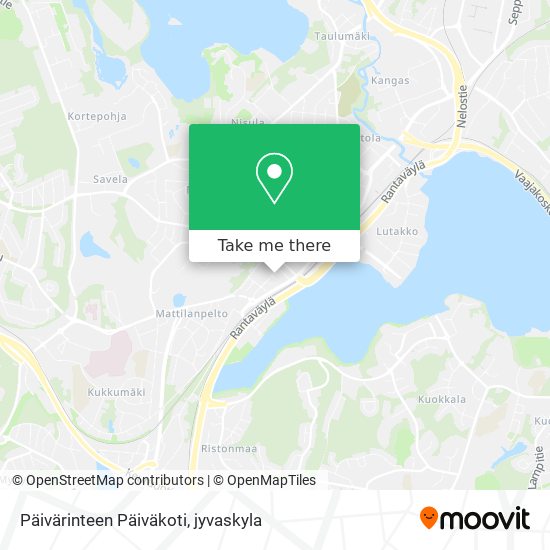 Päivärinteen Päiväkoti map