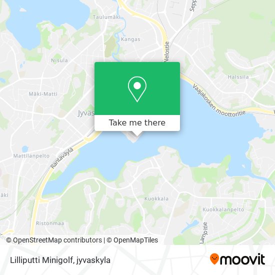 Lilliputti Minigolf map