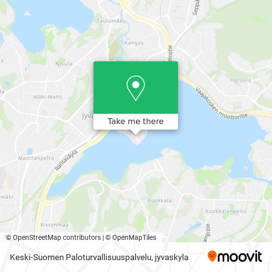 Keski-Suomen Paloturvallisuuspalvelu map