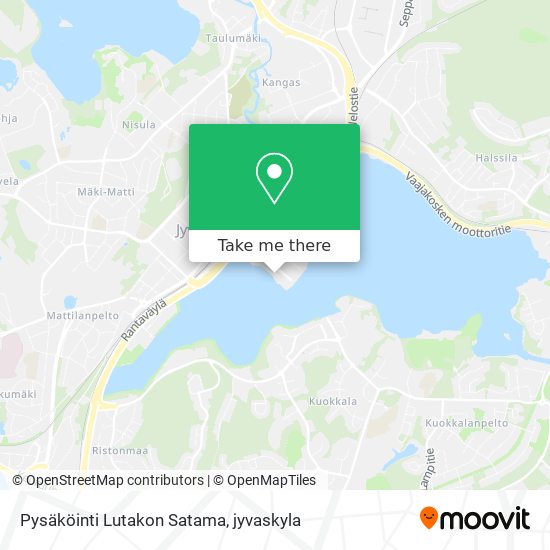 Pysäköinti Lutakon Satama map