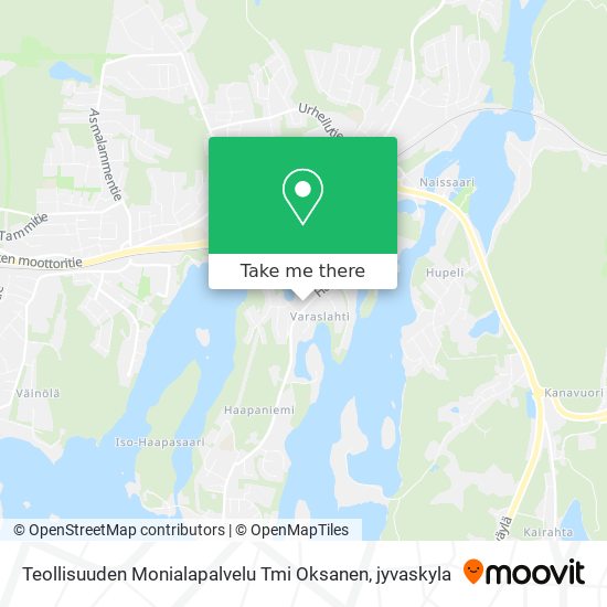 Teollisuuden Monialapalvelu Tmi Oksanen map