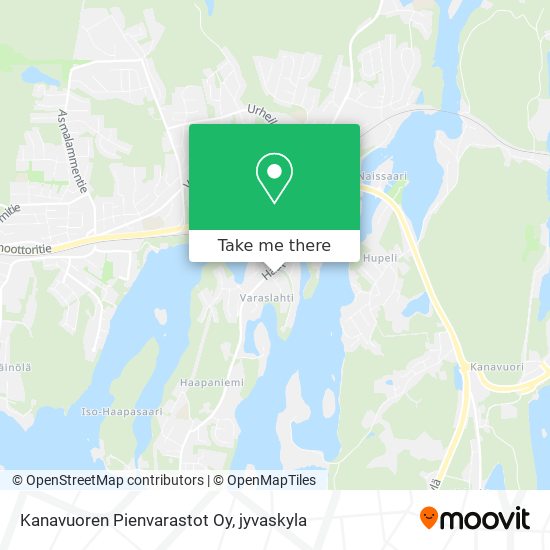 Kanavuoren Pienvarastot Oy map