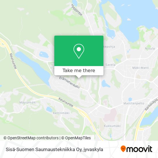 Sisä-Suomen Saumaustekniikka Oy map