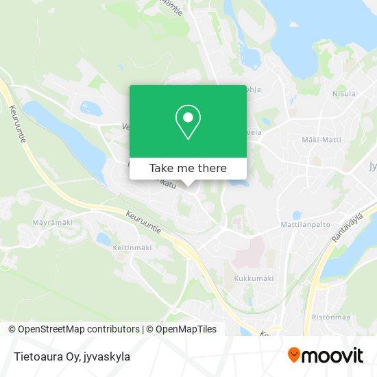 Tietoaura Oy map