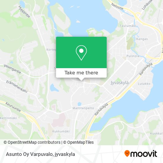 Asunto Oy Varpuvalo map