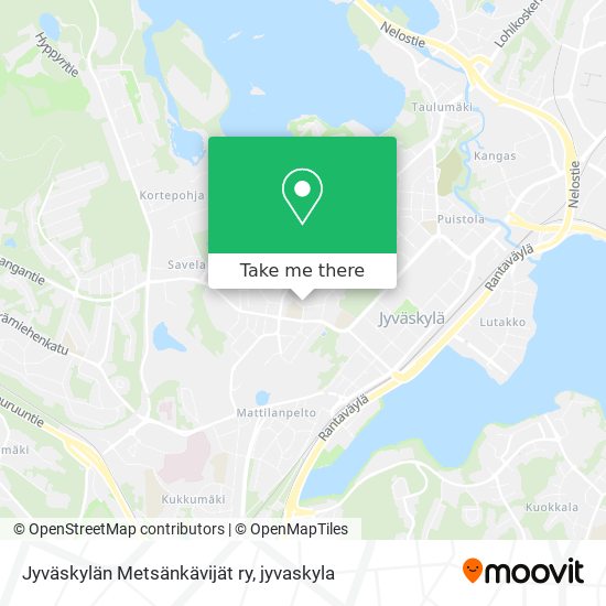 Jyväskylän Metsänkävijät ry map