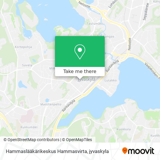 Hammaslääkärikeskus Hammasvirta map
