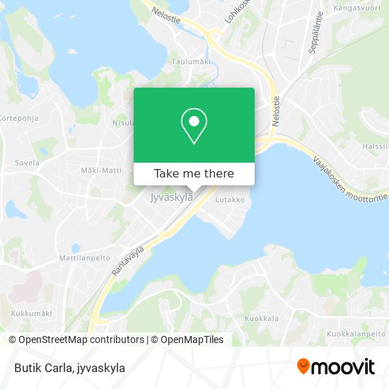 Butik Carla map