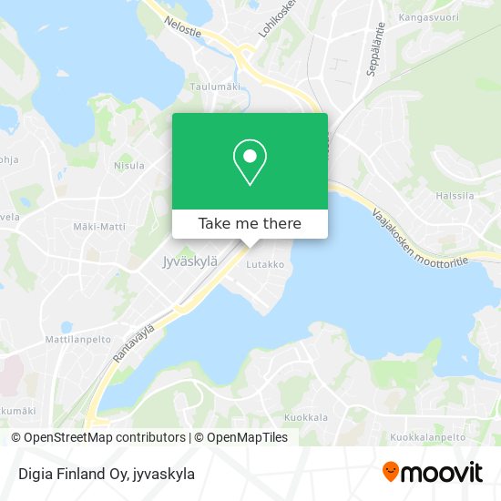 Digia Finland Oy map