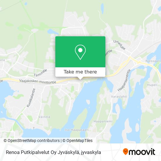 Renoa Putkipalvelut Oy Jyväskylä map
