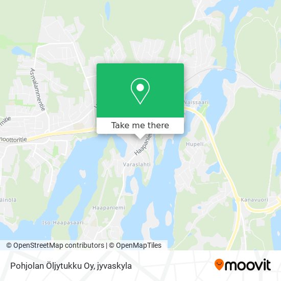 Pohjolan Öljytukku Oy map