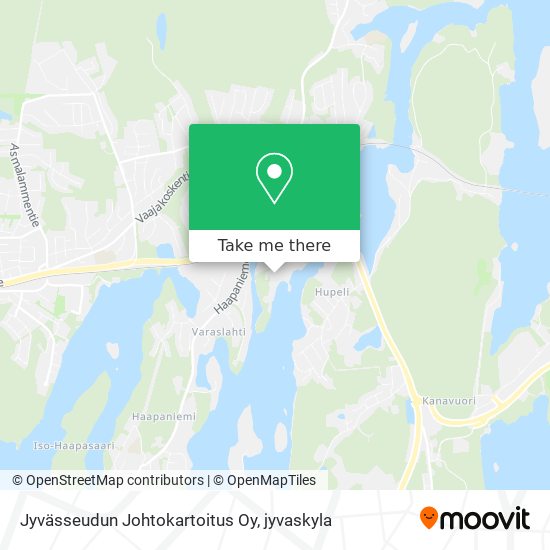 Jyvässeudun Johtokartoitus Oy map