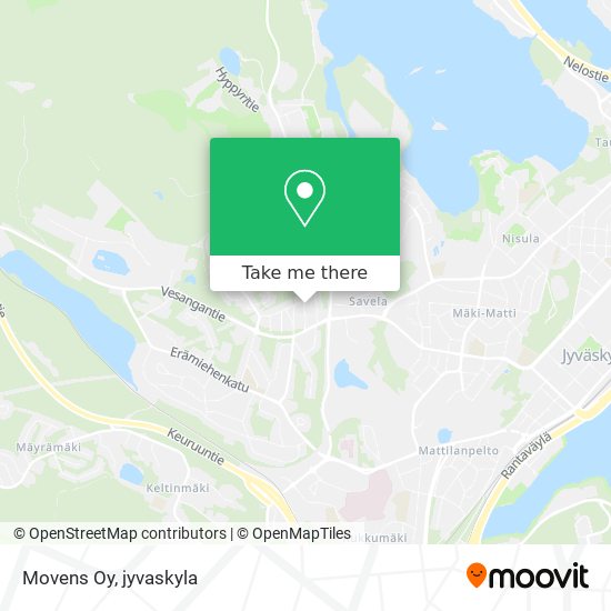 Movens Oy map