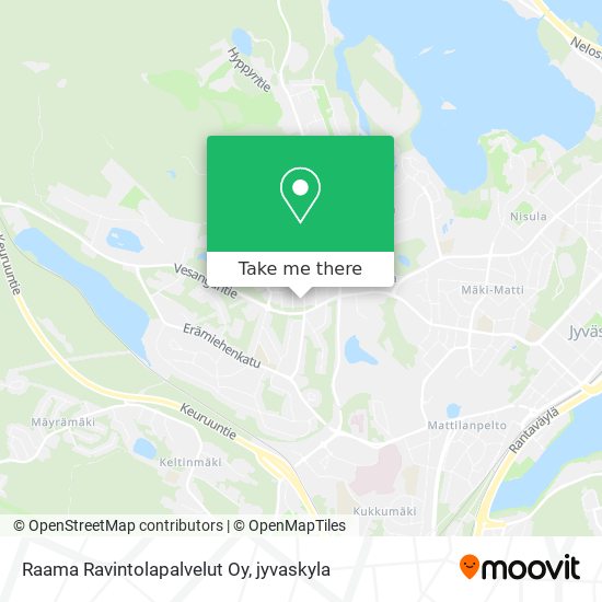 Raama Ravintolapalvelut Oy map