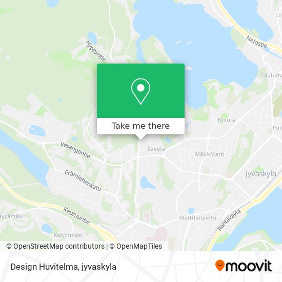 Design Huvitelma map