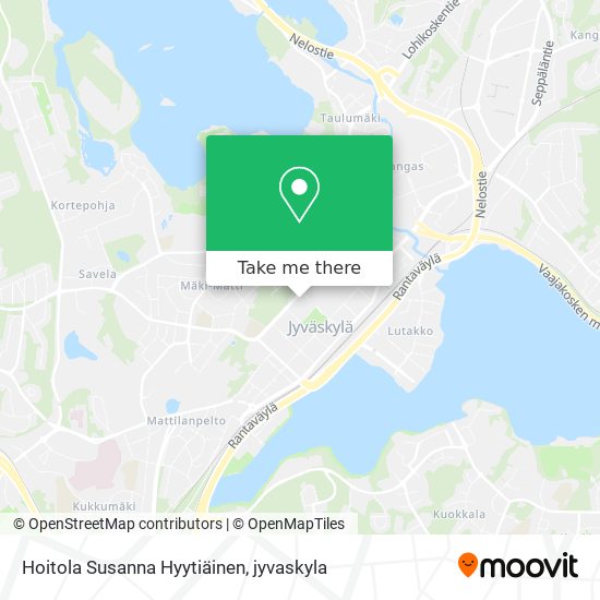 Hoitola Susanna Hyytiäinen map