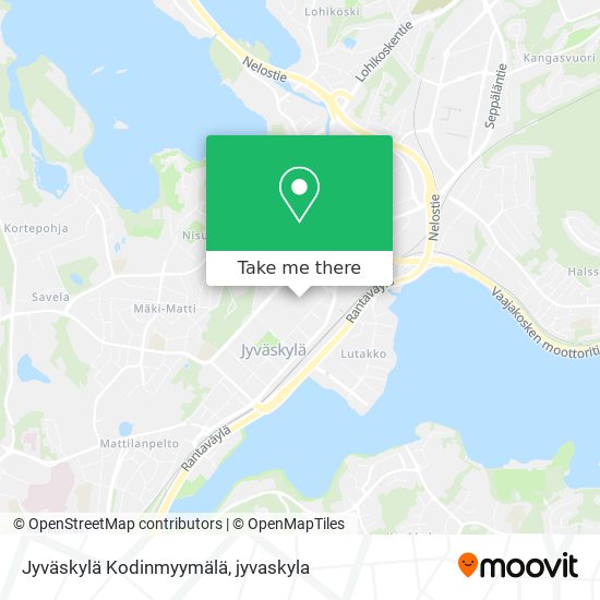 Jyväskylä Kodinmyymälä map