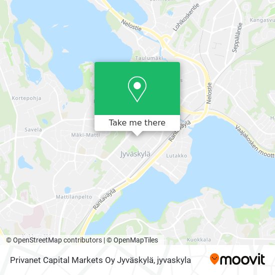 Privanet Capital Markets Oy Jyväskylä map