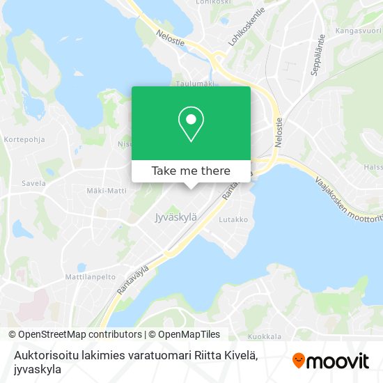 Auktorisoitu lakimies varatuomari Riitta Kivelä map