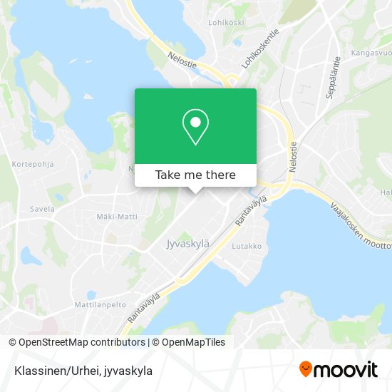 Klassinen/Urhei map