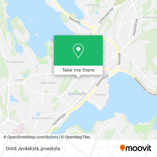 Ootd Jyväskylä map