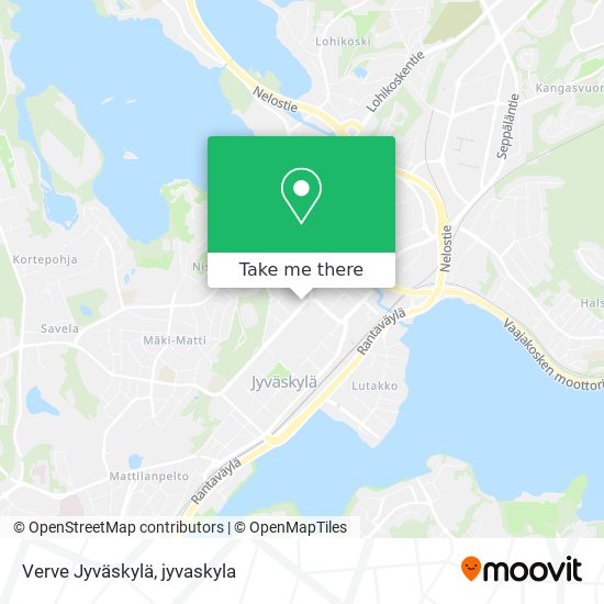 Verve Jyväskylä map