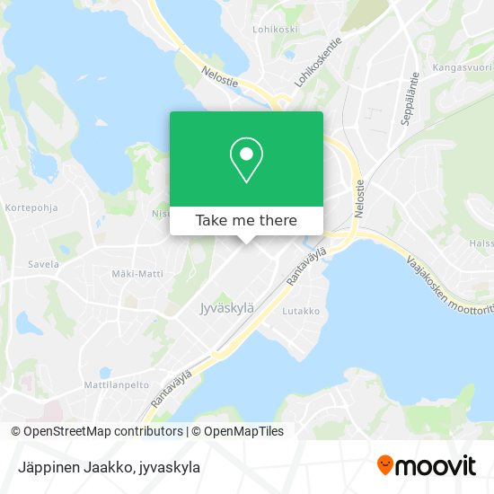 Jäppinen Jaakko map