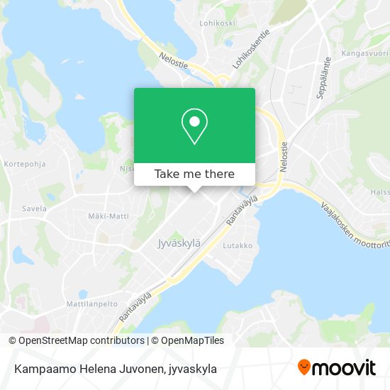 Kampaamo Helena Juvonen map