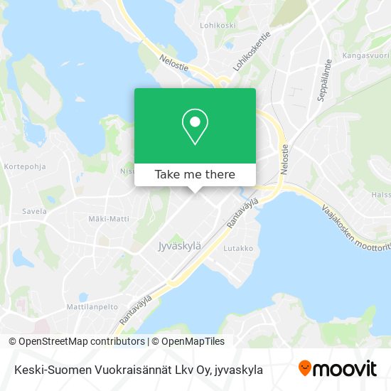 Keski-Suomen Vuokraisännät Lkv Oy map